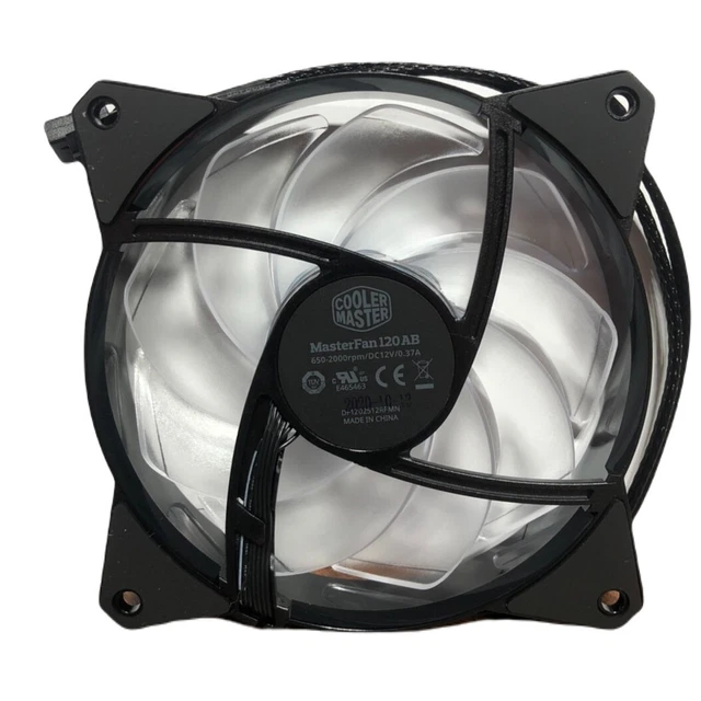 COOLER MASTER MASTERFAN 120AB B/R/RGB LED 120mm Silent PC Fan 2000rpm