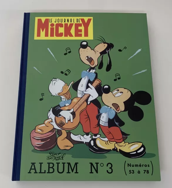 Album N° 3 du Journal de Mickey