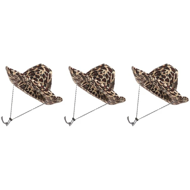 3 Pack Déguisement Chapeau De Cowboy Chapeau De Pays Se Réconcilier