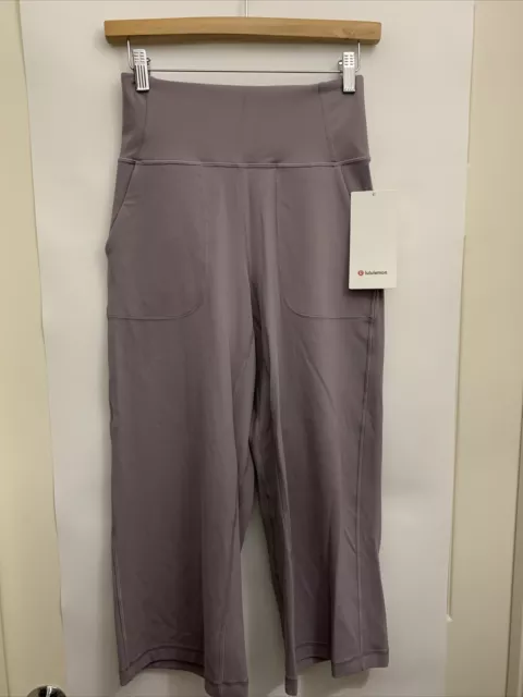 LULULEMON ALIGN WIDE Leg Crop NWT Sizes 2 4 6 8 RUSC Rustic Coral Nulu  LW6BHES $69.95 - PicClick