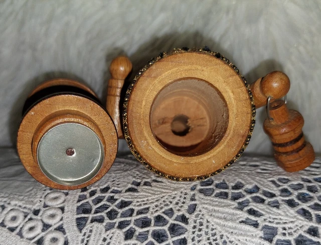 Sehr altes Räuchermännchen Nachtwächter Höhe 17,5 cm 3