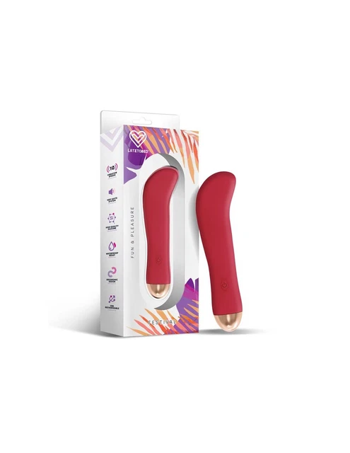 Ragon Estimulador 10 Velocidades Rust Red