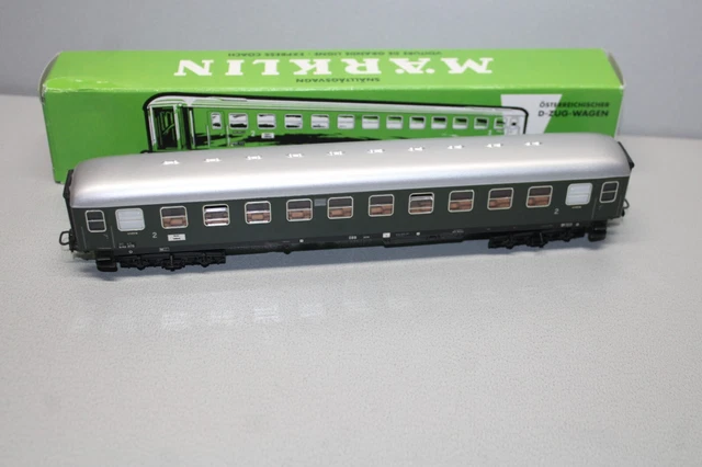 3-teiliger Märklin Feuerwehrzug 4-Achser Diesellok - Spur H0 (Gebraucht