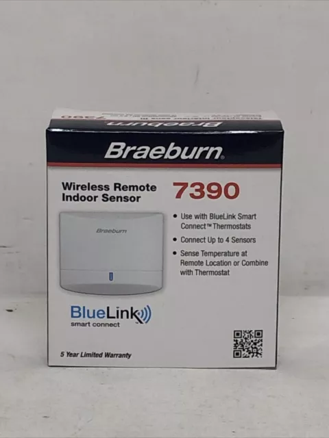 Braeburn 7390 Wireless Remote Indoor Sensor Bra-7390