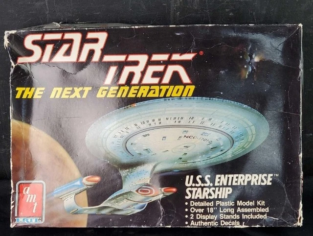 STAR TREK THE Next Generation USS Enterprise NCC-1701-D (Franklin Mint ...
