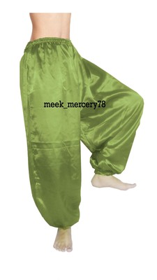Aladdin Yoga Pantalone Ventre Danza Carnevale Arabo Harem ALADDIN Hippie Plus Misura S10 