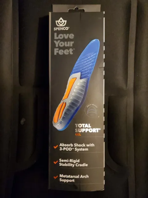 Spenco Gel Total Support Shoe Insoles