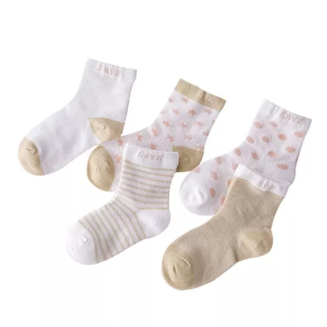 Baby Jungen Mädchen Socken Satz Baumwolle Punkte, Atmungsaktiv, Modisch Infant