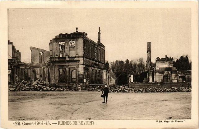 CPA AK Military Ruins of REVIGNY (362690)