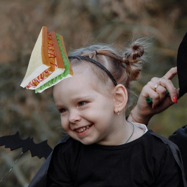 SANDWICH DESIGNED HAIR Band Sandwich Headband Party Roleplaying