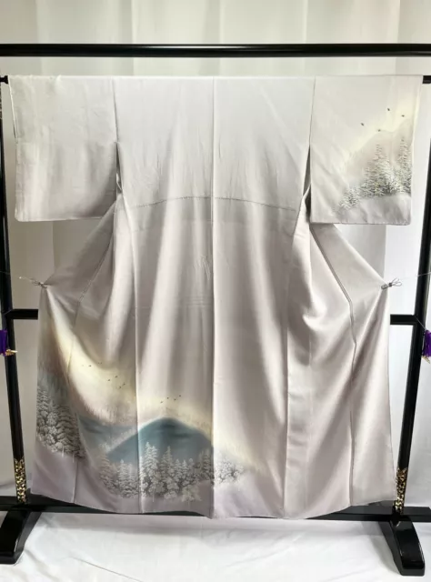 Vintage Japanese kimono Beautiful Silk Kimono robe
