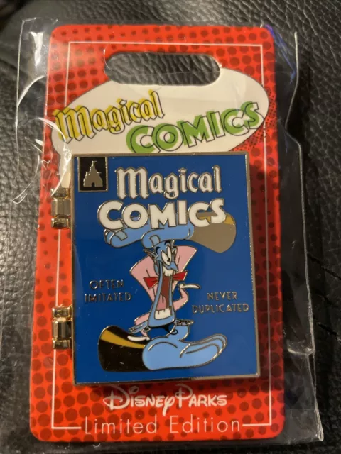 Disney Parks Magical Comics Aladdin Genie Limited Edition Trading Pin