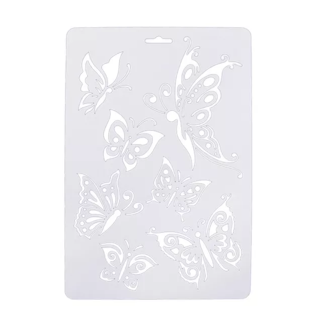 Layering Stencils Album Scrapbooking Drawing Painting Template Paper DIY Mould