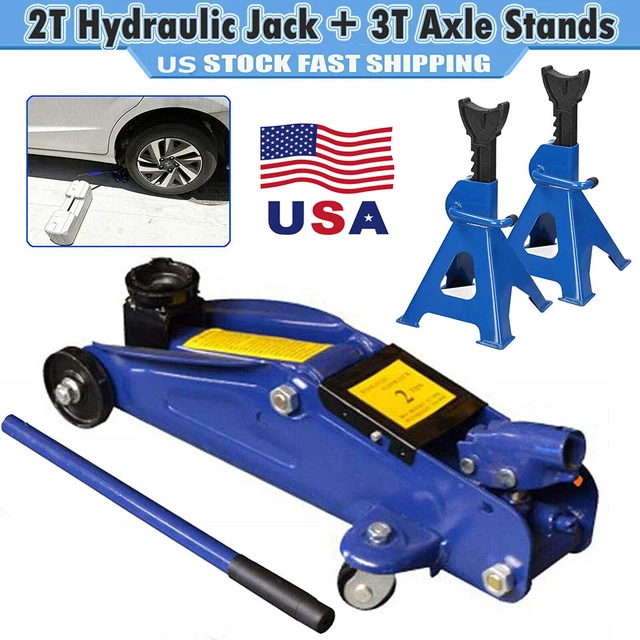 HYDRAULIC FLOOR TROLLEY Jack 2 Ton 2000kg Tonne Car Van Suv High Lift - View #2