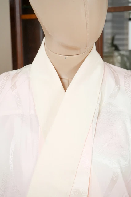 Dear Vanilla Japanese Juban Undergown Women's Kimono Genuine Vintage Mint 3