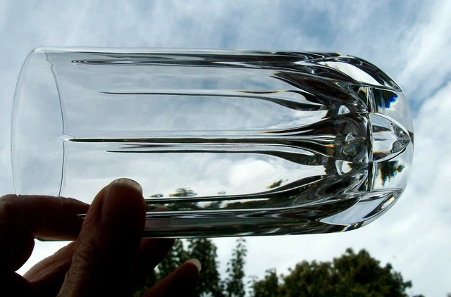 Vases. Pair. Lead Crystal. Wedding. Party, Celebration . RCR .  Italian