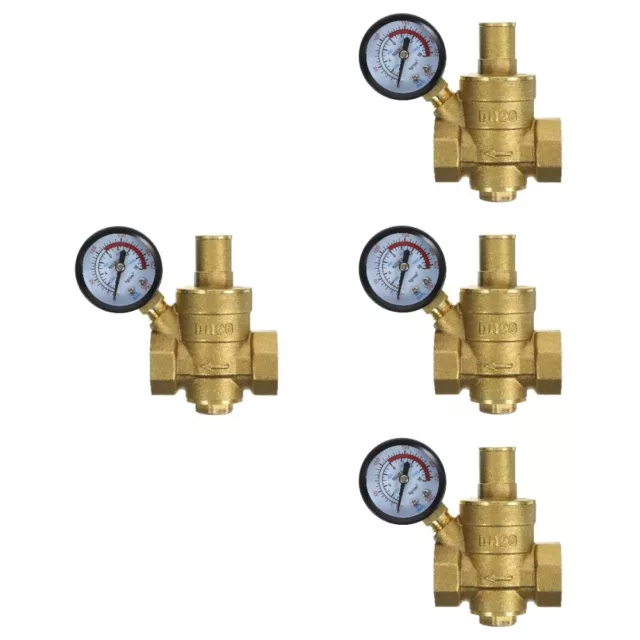 4 Sets Wasserdruckregler Einstellen Druckminderungsventil Verdicken