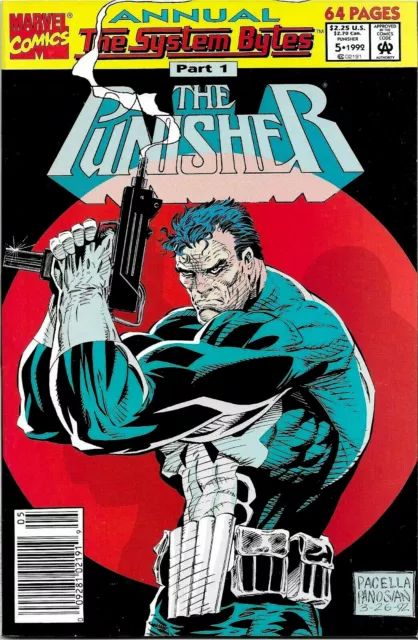 Punisher Annual #5 (Vol 1) The System Bytes / Marvel / 1992 / V/G