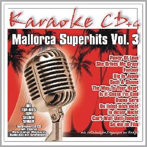 Karaoke - Mallorca Superhits Vol.3/Cdg