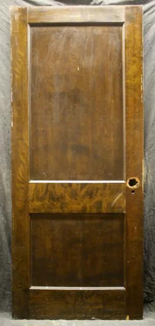 2 avail 32x79" Antique Vintage Salvaged Interior SOLID Wood Wooden Door 2 Panels