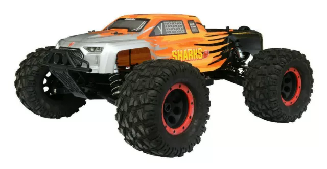 Xtc Monster Truck Karosse Body Für Sharks Hacker 1:8 Karosserie Cover