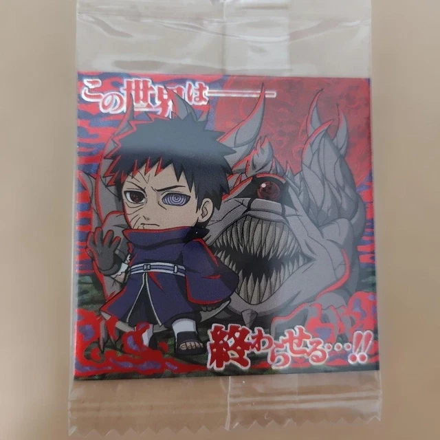 NARUTO WAFER STICKER Sec Obito Uchiha Bandai Japan Limited EUR 27,10 ...
