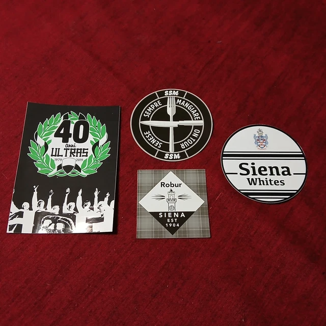 Lot De 24 Stickers Ultras Lazio – Autocollants Eagles – Neufs