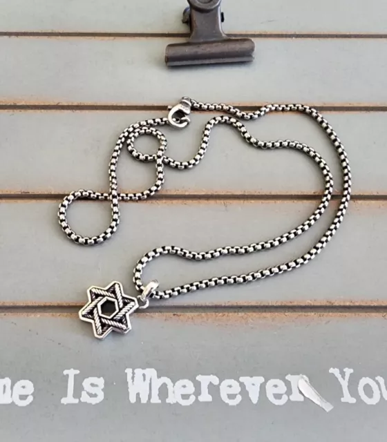 David Yurman Star Of David Necklace David Yurman Star Of David Necklace