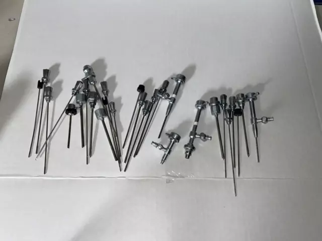 Lot of 28 Misc. R. Wolf 8861 Cannula / Obturator Parts