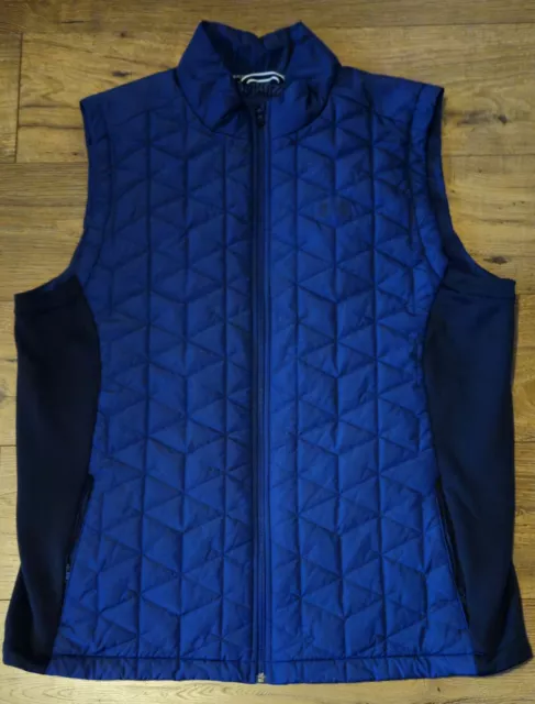 Under Armour Navy Puffer Vest Full Zip Men Size XXL 2XL NWOT