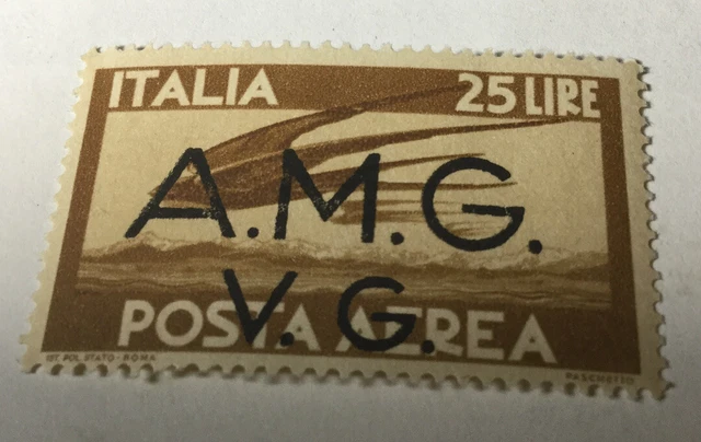 Italy Sc# 1LNC6 Venezia Giulia AIR POST 1947 - Top Value of  Set