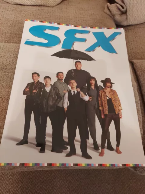 Sfx Magazine 354 exclusive subscribers cover, umbrella academy, pride