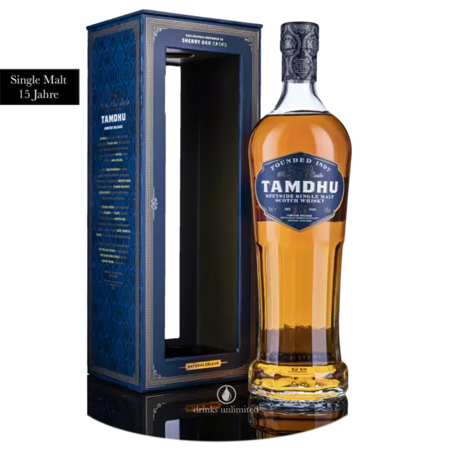 Tamdhu Sherry Cask 15 Jahre Single Malt Scotch Whisky 46% 0,7l Schottland