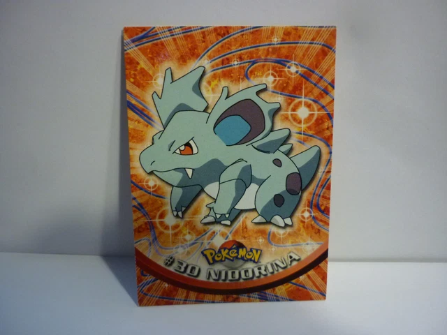 CARTE POKÉMON TOPPS #30 Nidorina TV Animation Edition - FR EUR 3,00