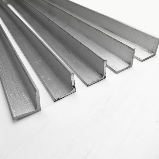 .1875" thick Aluminum  2" X 2" ANGLE 9.5" Long QTY 5  sku 242228
