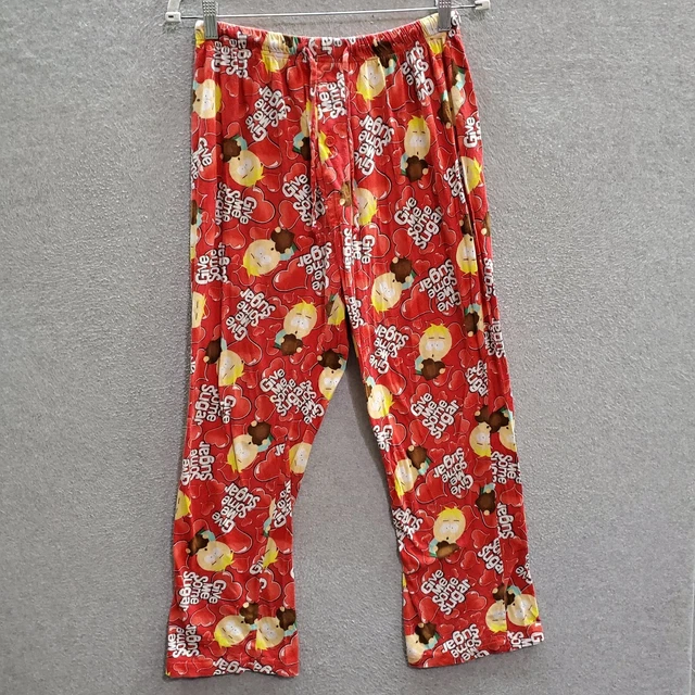 South Park Men Sleepwear Medium Red Pajama Pants Butters Give Me Some Sugar South Park Men Sleepwear Medium Red Pajama Pants Butters Give Me Some Sugar