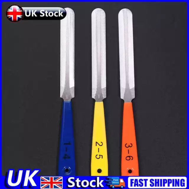 3pcs/set Guitar Nut Files Professional Diamond Musical Instruments Accessories U