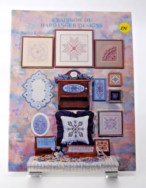 Folleto de Colección A Rainbow of Hardanger Designs Bordado Rosalyn Watnemo Patrón