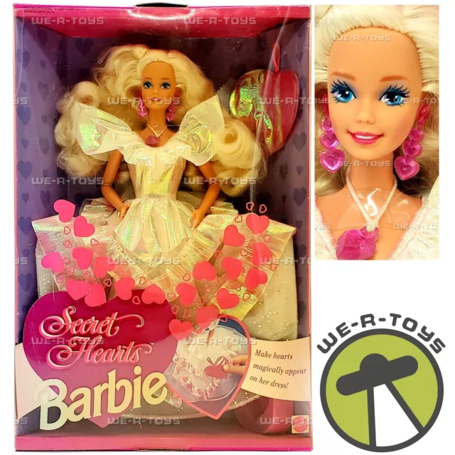 Barbie Secret Hearts Doll 1992 Mattel 7902