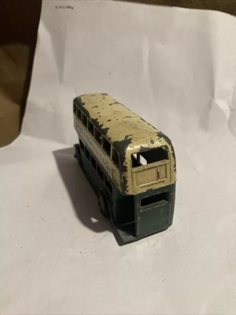 1940s / 1950s Dinky Leyland Titan Double Decker Bus No 290 3