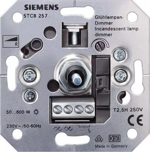 Siemens 5TC8257 Glühlampendimmer 60-600W | B-Ware