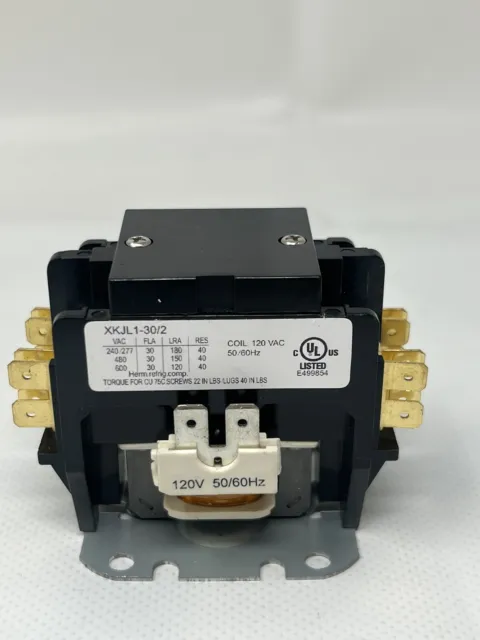 Magnetic Contactor Definite Purpose 1P 30A Coil Voltage 24V XKJL1-30/1