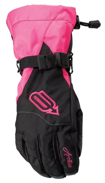 Arctiva 23 Women's Pivot Gloves Black/Pink 2XL