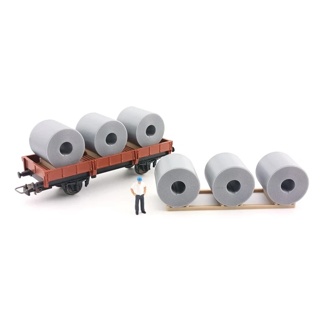 Pocher HO 1/87 Wagon Tombereau ATSF Charbon 7941 - Modèle Réduit Train Marron