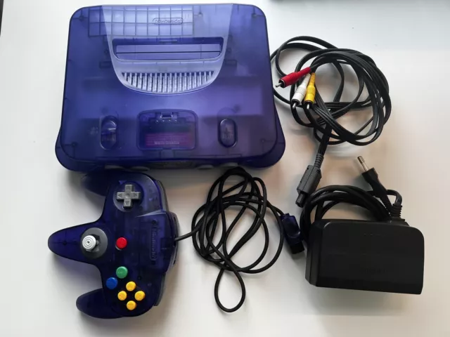 Nintendo 64, N64, Funtastic, Lila Transparent, Grape Purple