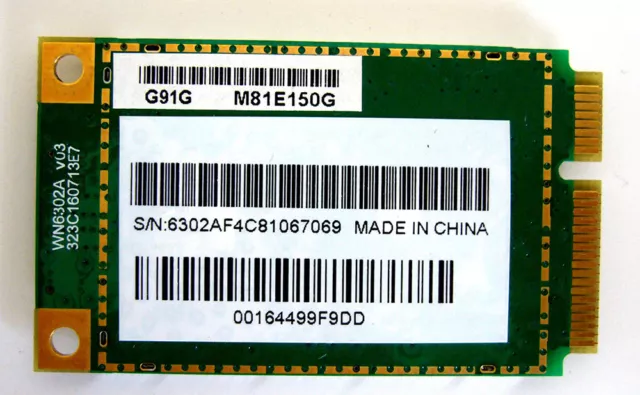 WLAN Karte PCI Express Mini IEEE 802.11g/b | G91G