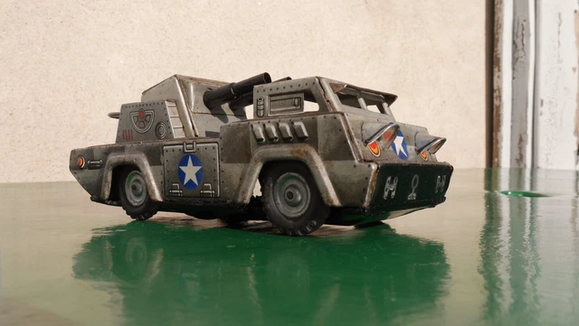 Jouet Ancien Char Tank WW1 Première Guerre En Tôle