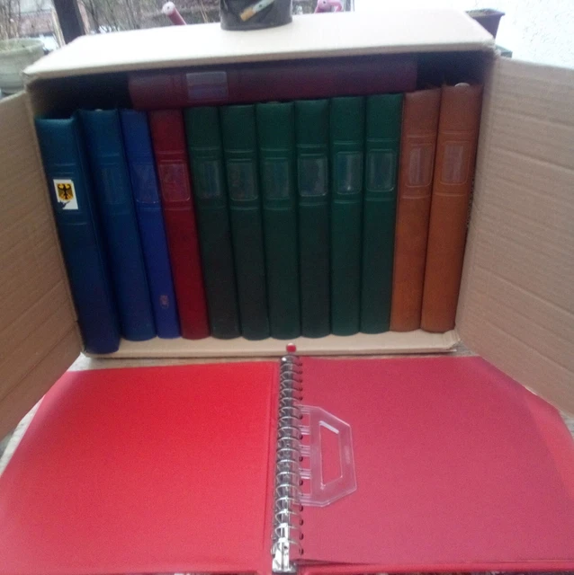 Lindner Ringbinder gebraucht (18 er Ringlocher ) hellbraun