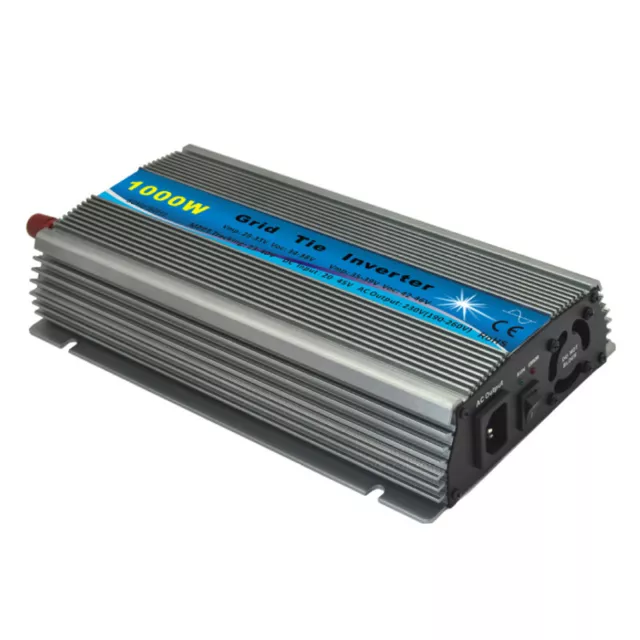 1000W Grid Tie Solar Power Inverter 110V/220V Output MPPT Pure Sine Wave