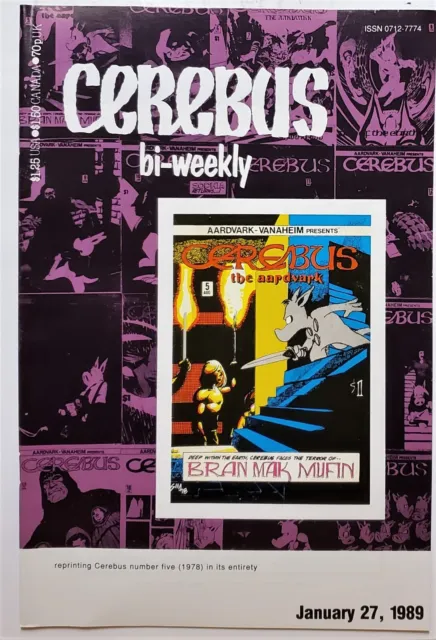 Cerebus Bi-Weekly #5 (Jan 1989, Aardvark-Vanaheim) VF/NM